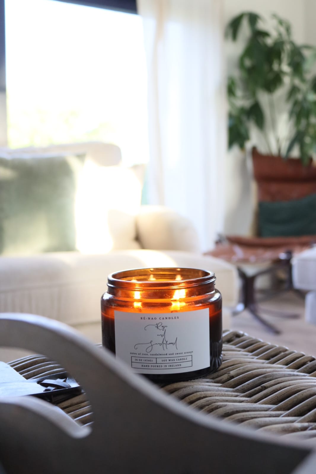 Rose and Sandalwood 16oz