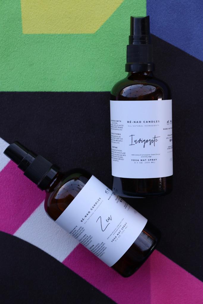 Invigorate Yoga Mat Spray