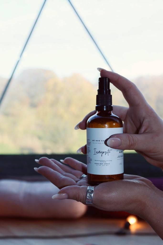 Invigorate Yoga Mat Spray