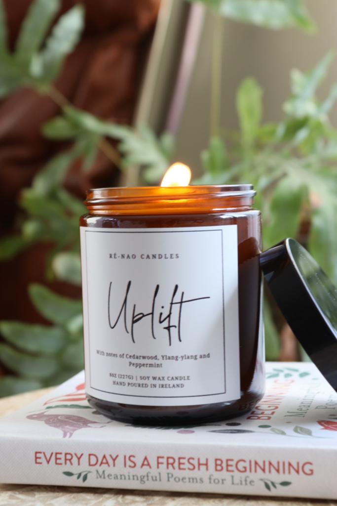 Uplift 8oz candle
