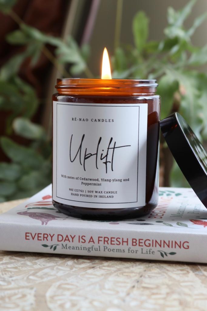 Uplift 8oz candle