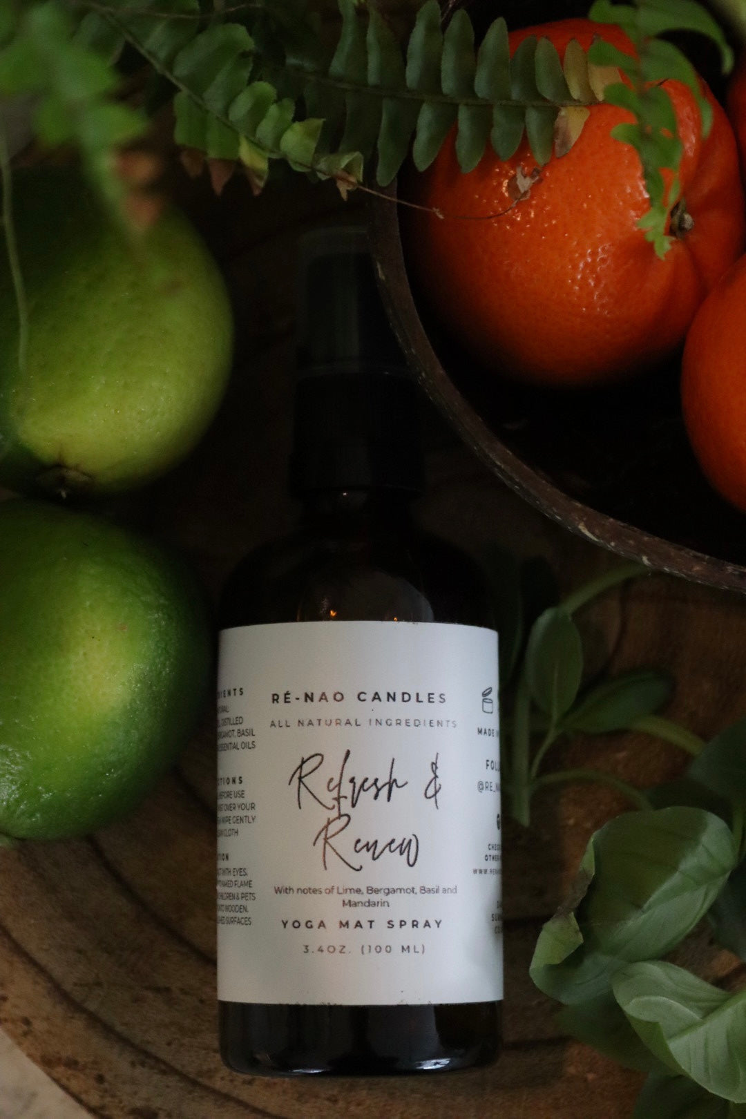 Refresh and Renew Yoga Mat Spray