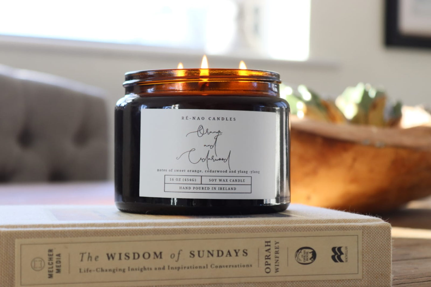 Orange and Cedarwood 16oz