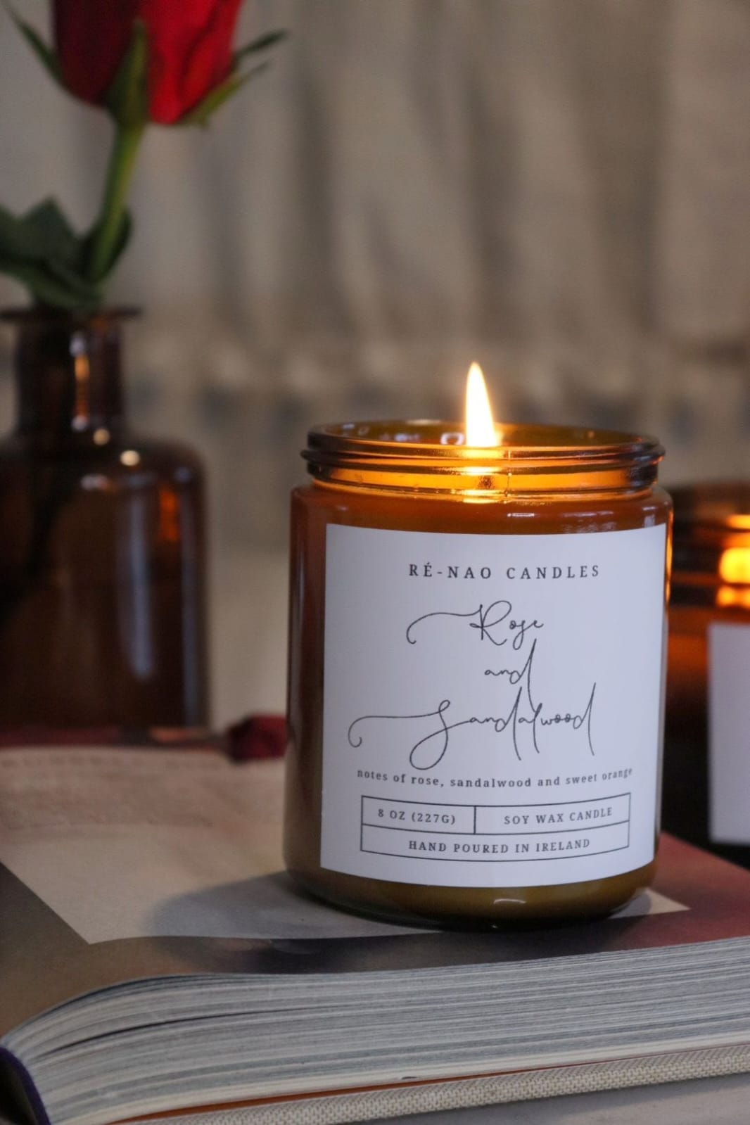 Rose and Sandalwood 8oz