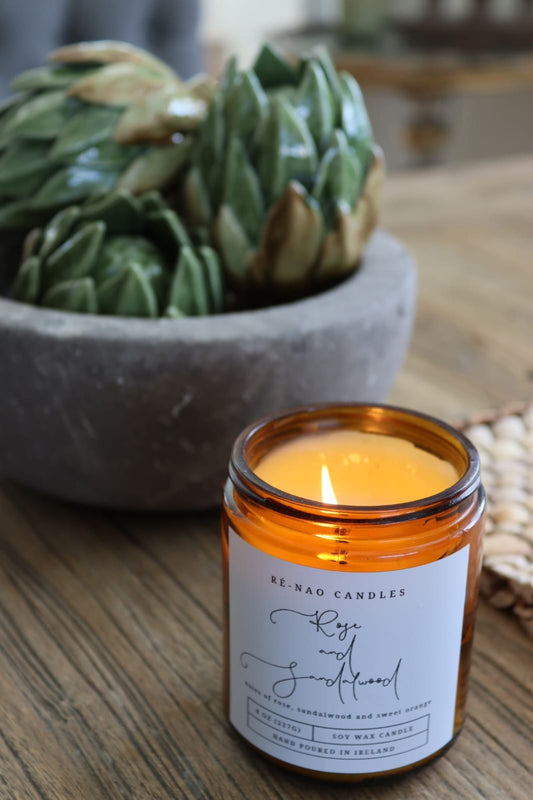 Rose and Sandalwood 8oz