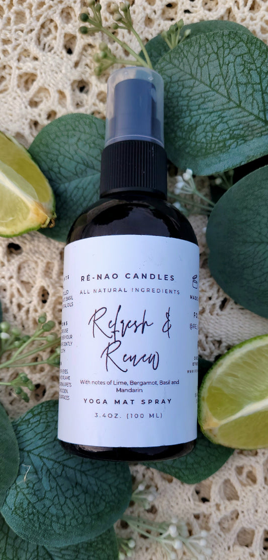 Refresh and Renew Yoga Mat Spray